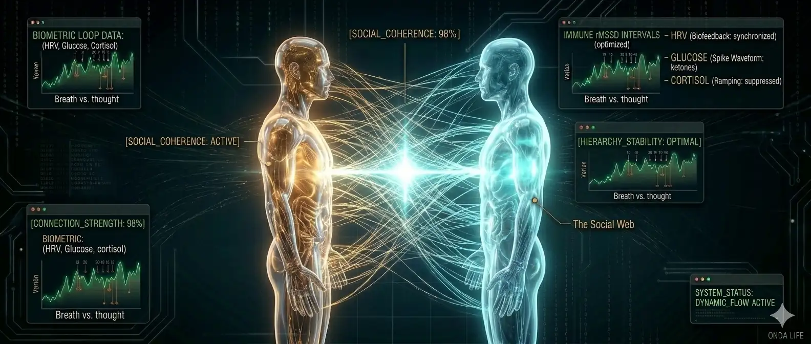 Endocrine Social Drive: Oxytocin vs Testosterone