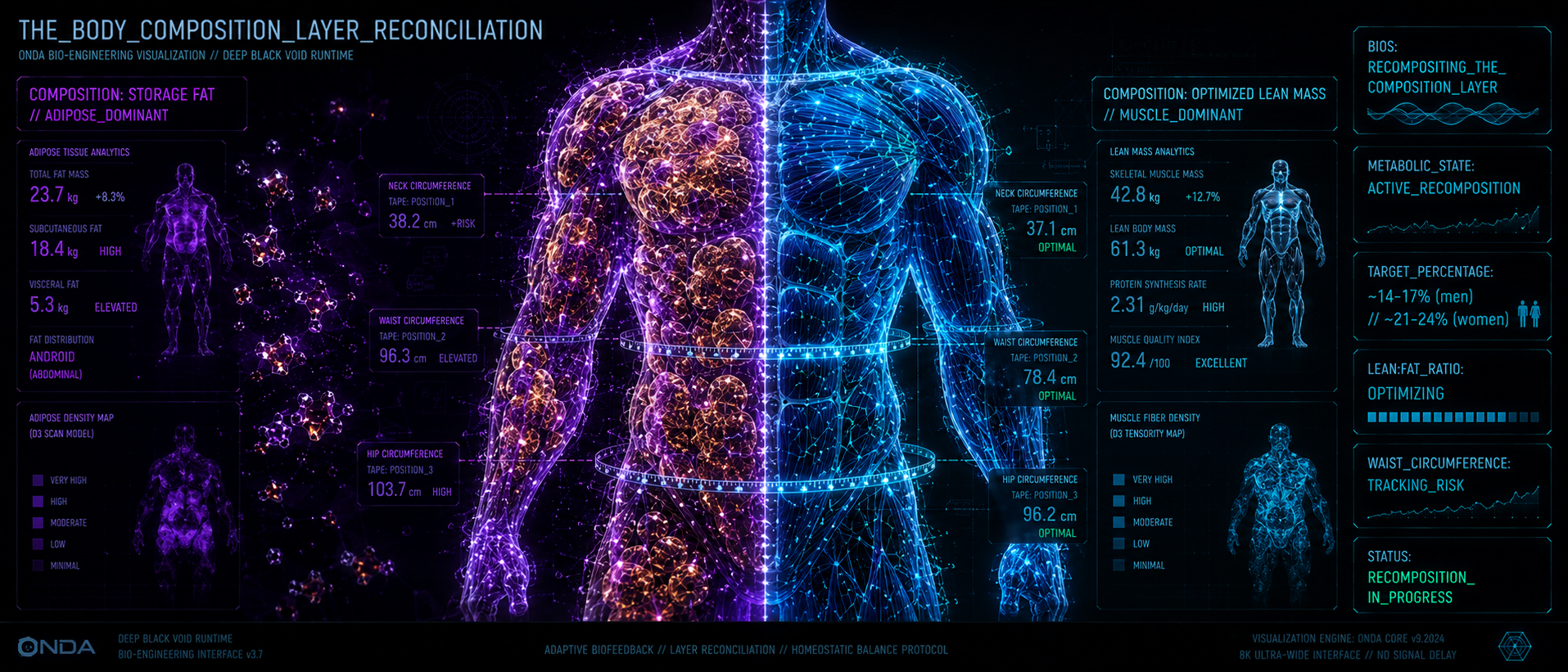 Body Fat %: Reading Your Composition Layer
