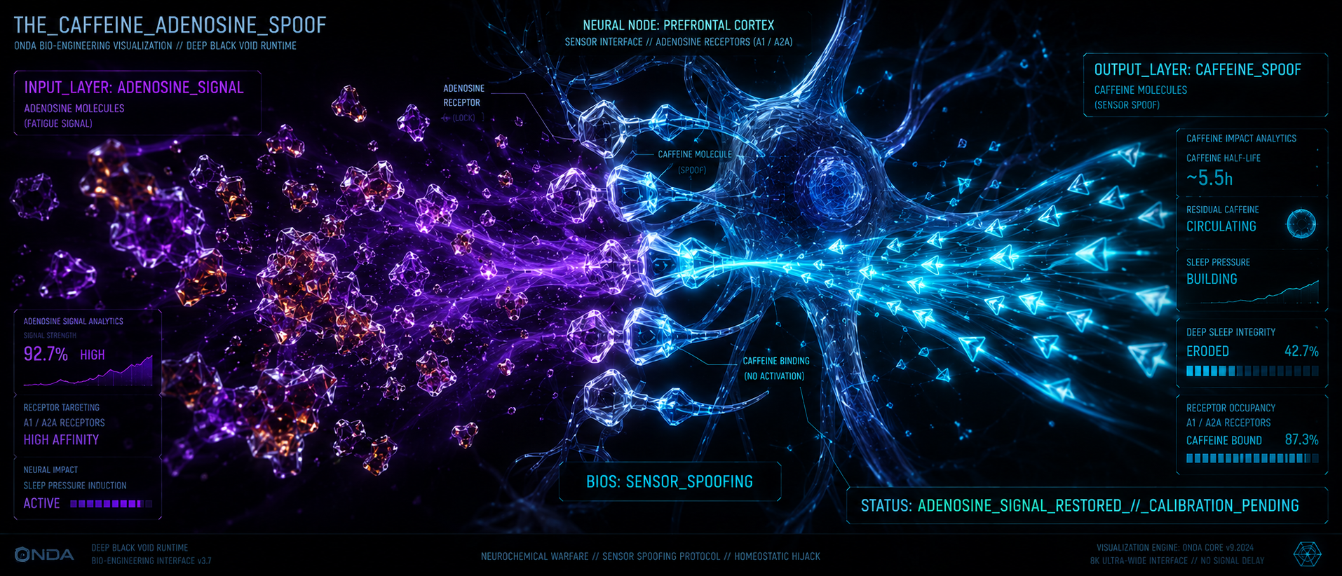 Caffeine: Hacking the Adenosine Block